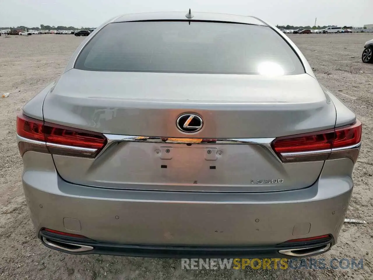 6 Photograph of a damaged car JTHD51FF0L5011509 LEXUS LS500 2020