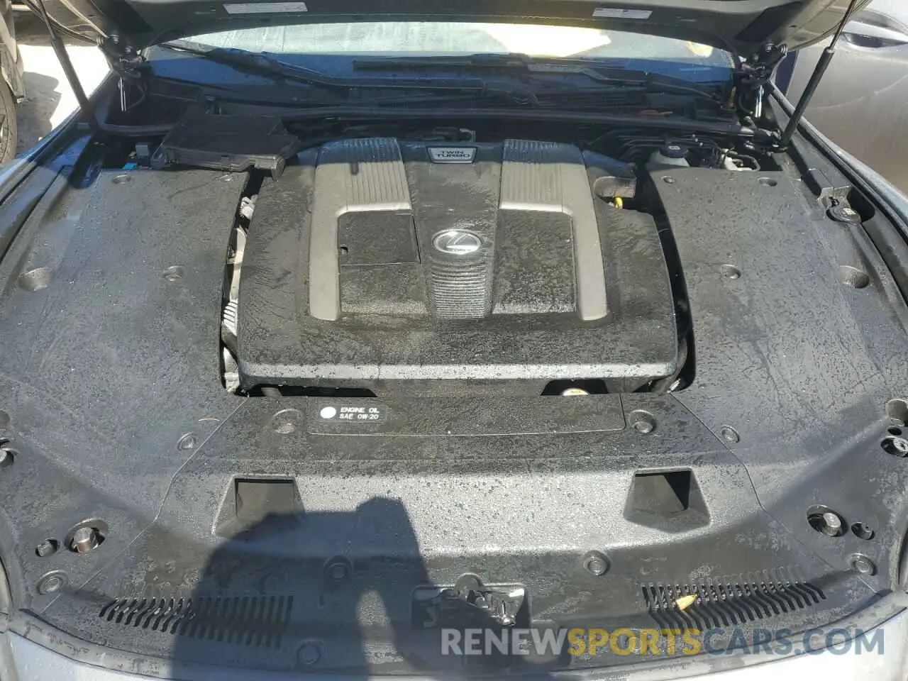 11 Photograph of a damaged car JTHD51FF3L5012783 LEXUS LS500 2020