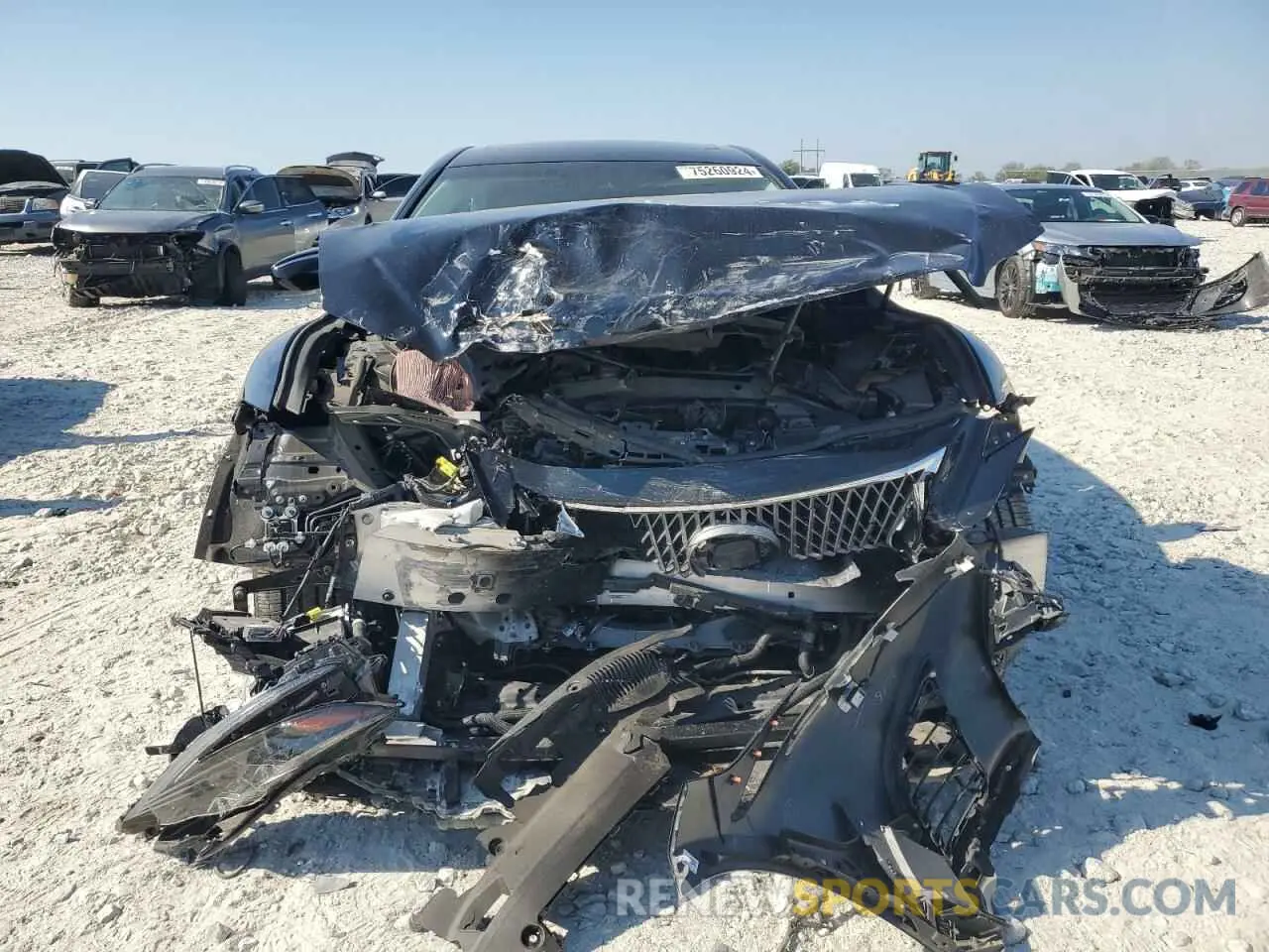 5 Photograph of a damaged car JTHD51FF8L5012343 LEXUS LS500 2020