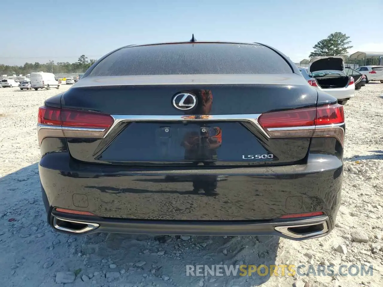 6 Photograph of a damaged car JTHD51FF8L5012343 LEXUS LS500 2020