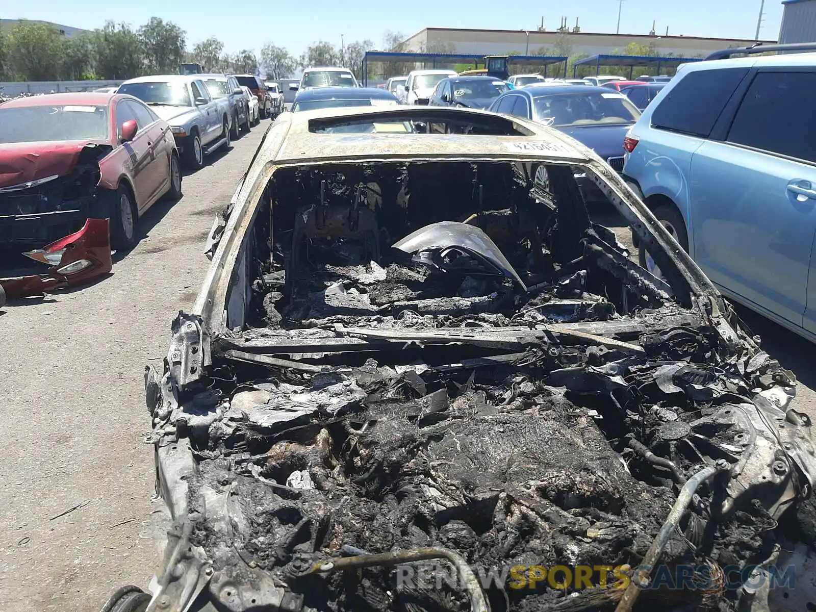 10 Photograph of a damaged car JTHD51GF0L5008480 LEXUS LS500 2020