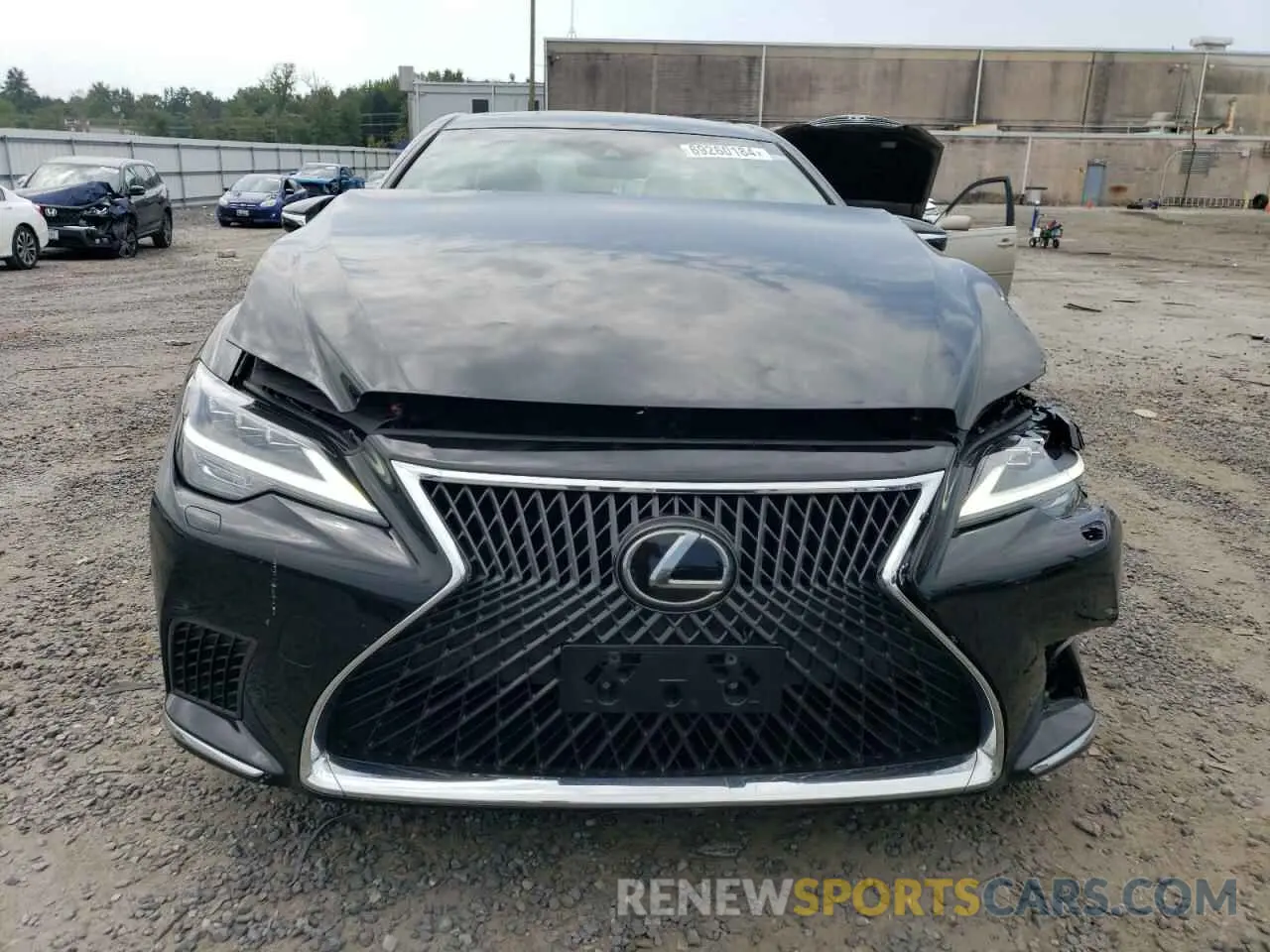 5 Photograph of a damaged car JTHD51GF8M5008700 LEXUS LS500 2021