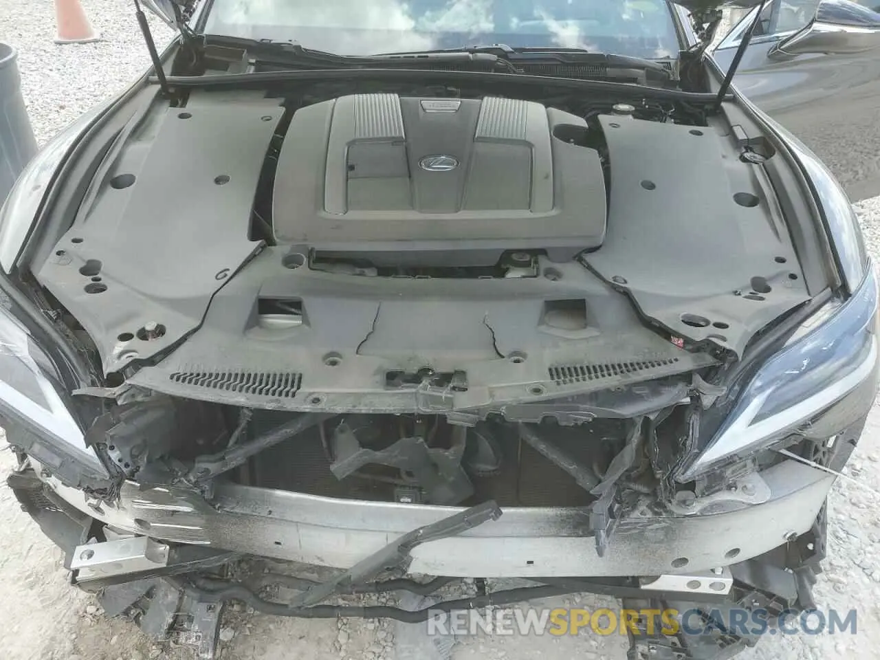 11 Photograph of a damaged car JTHD51FF4N5017316 LEXUS LS500 2022