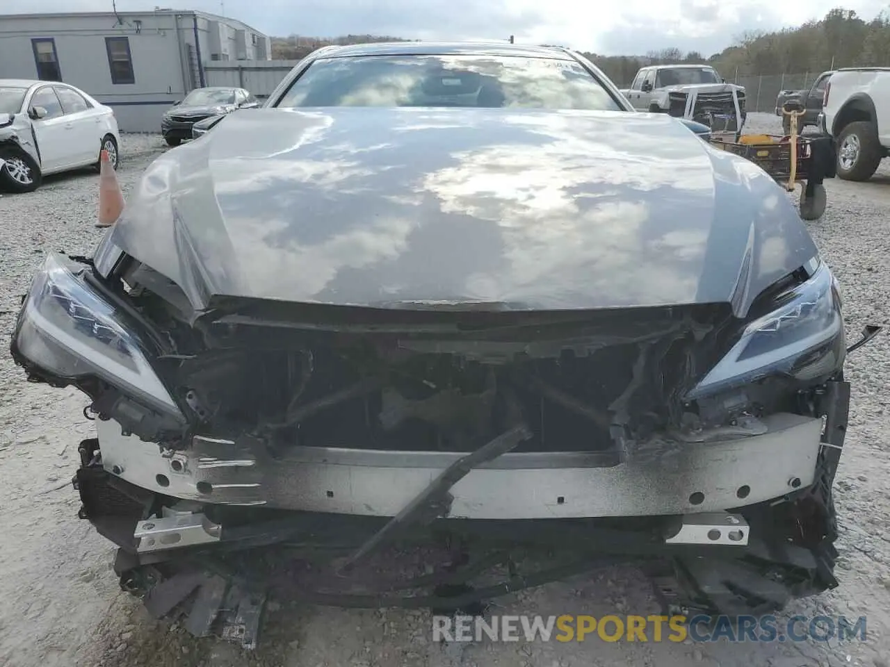 5 Photograph of a damaged car JTHD51FF4N5017316 LEXUS LS500 2022