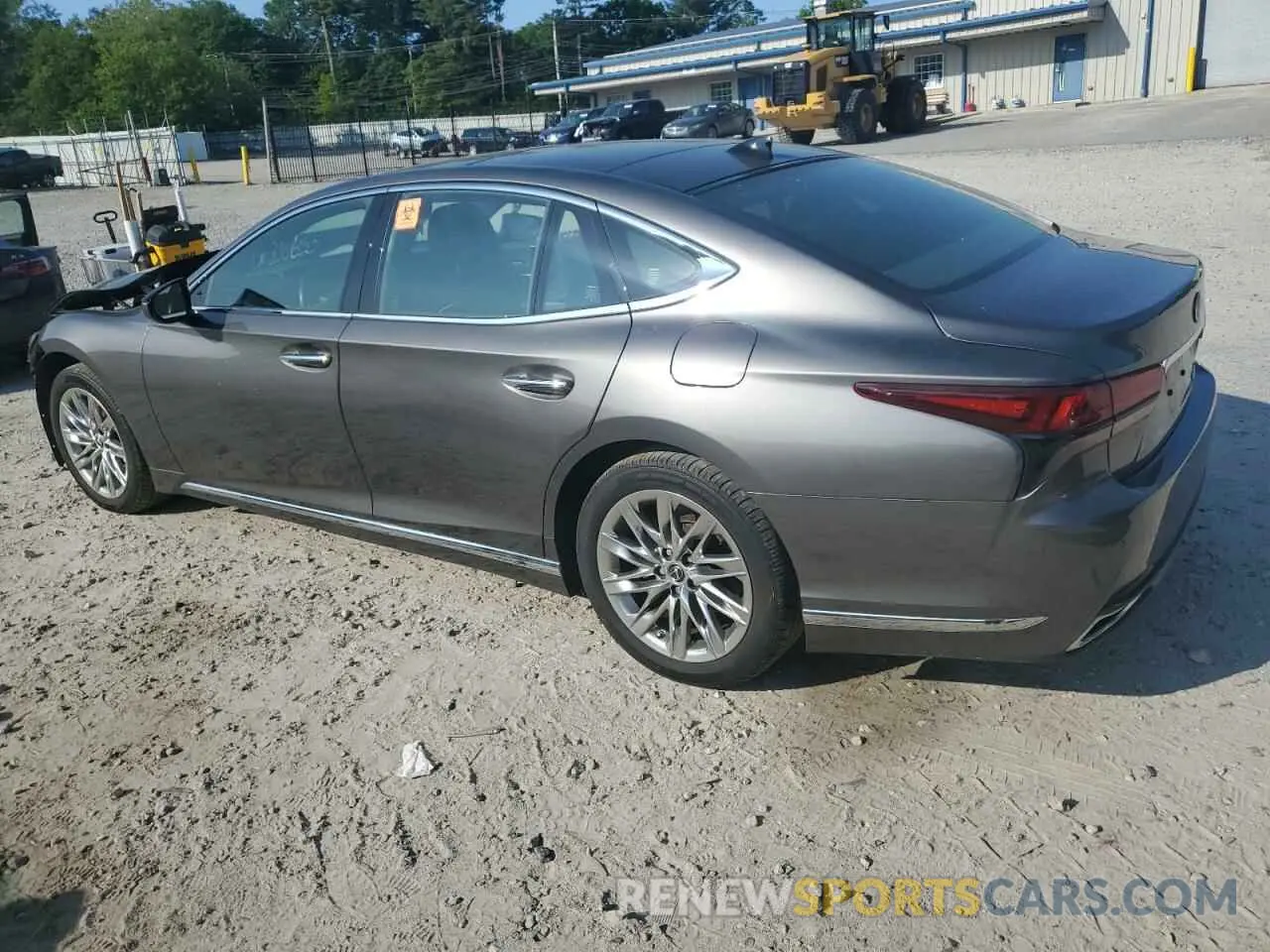 2 Photograph of a damaged car JTHD51GF5N5010891 LEXUS LS500 2022