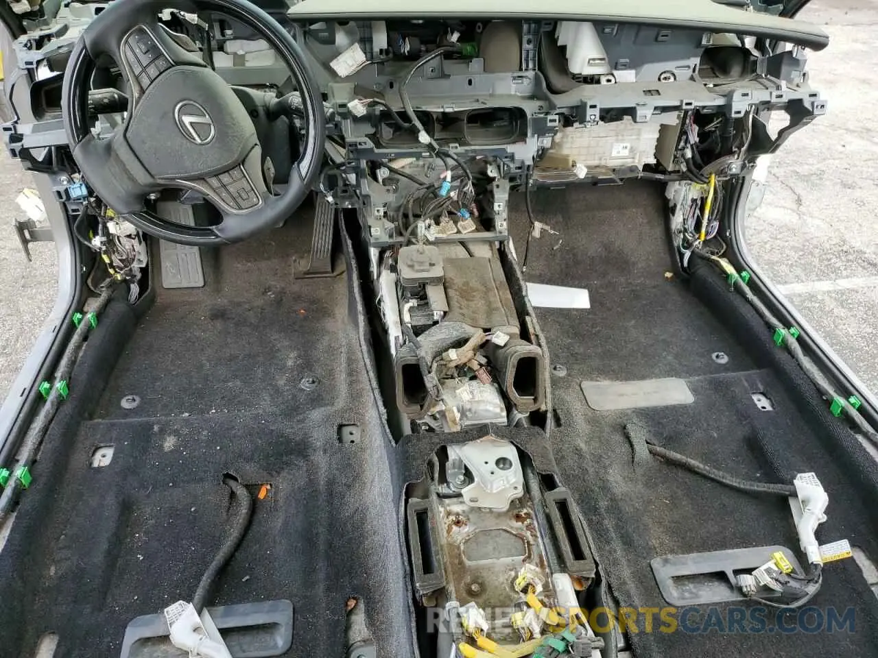 8 Photograph of a damaged car JTHD51FF0P5018885 LEXUS LS500 2023