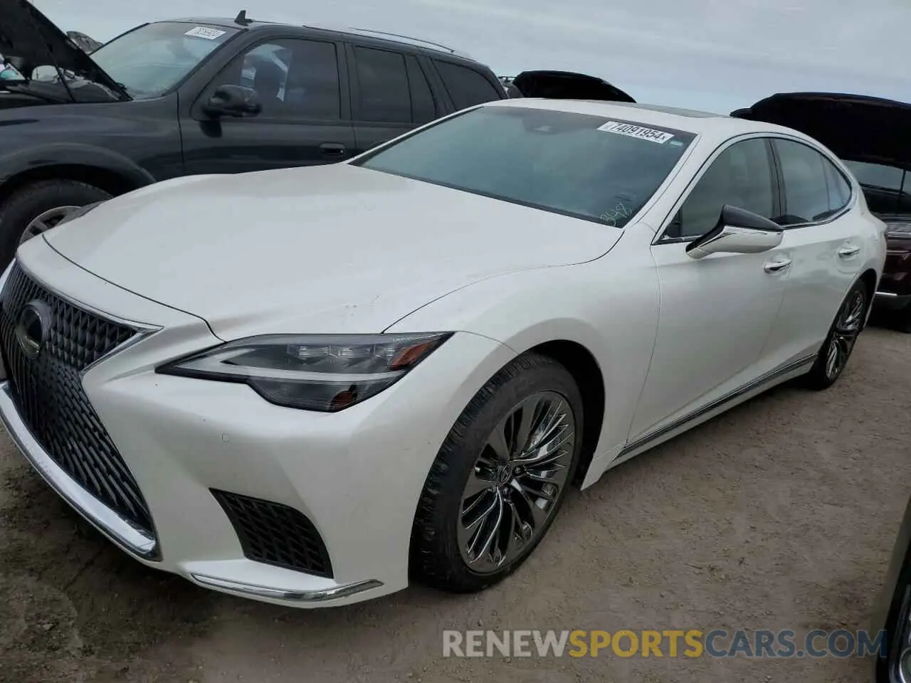 1 Photograph of a damaged car JTHD51FF5P5018025 LEXUS LS500 2023