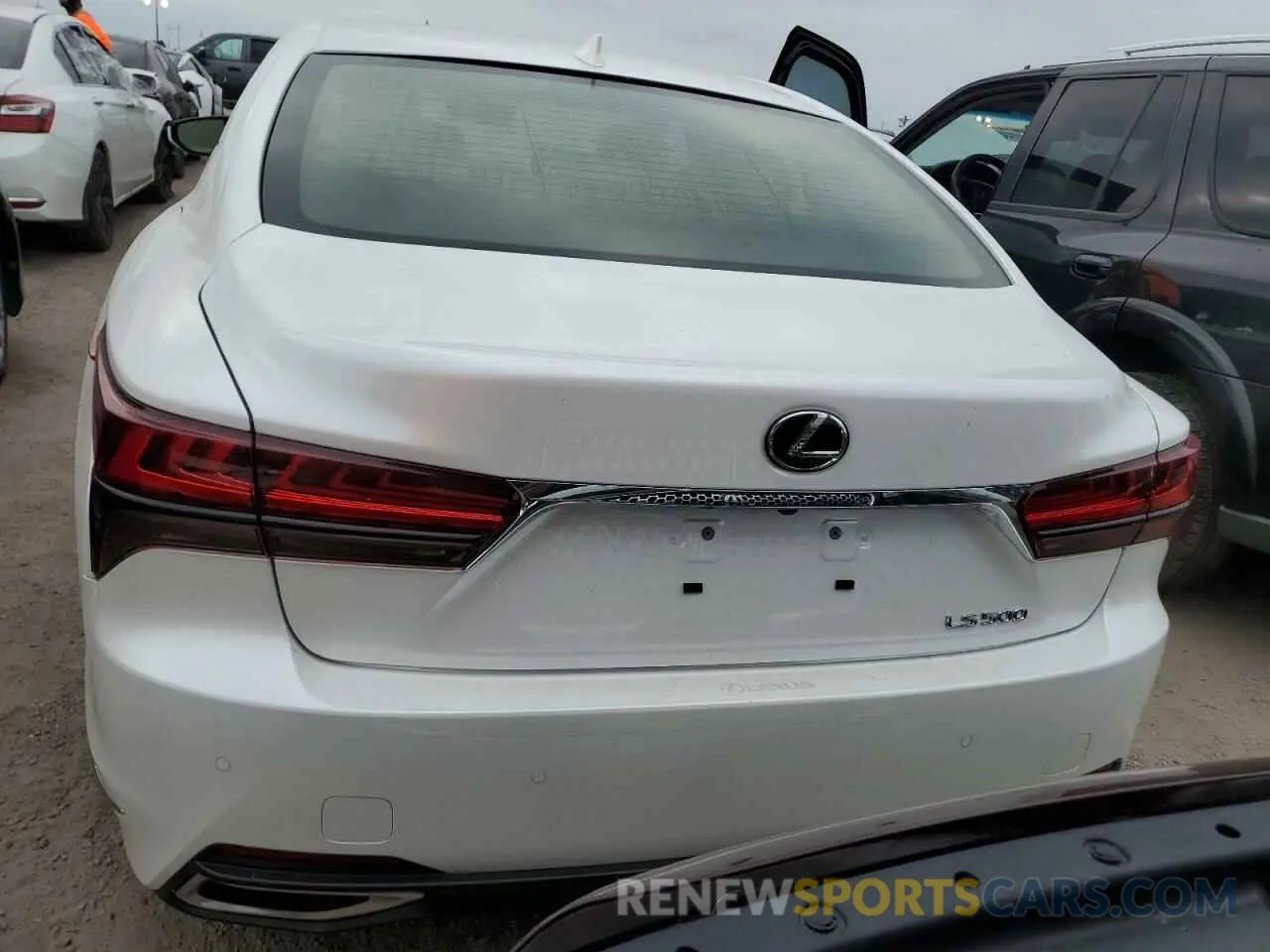 6 Photograph of a damaged car JTHD51FF5P5018025 LEXUS LS500 2023
