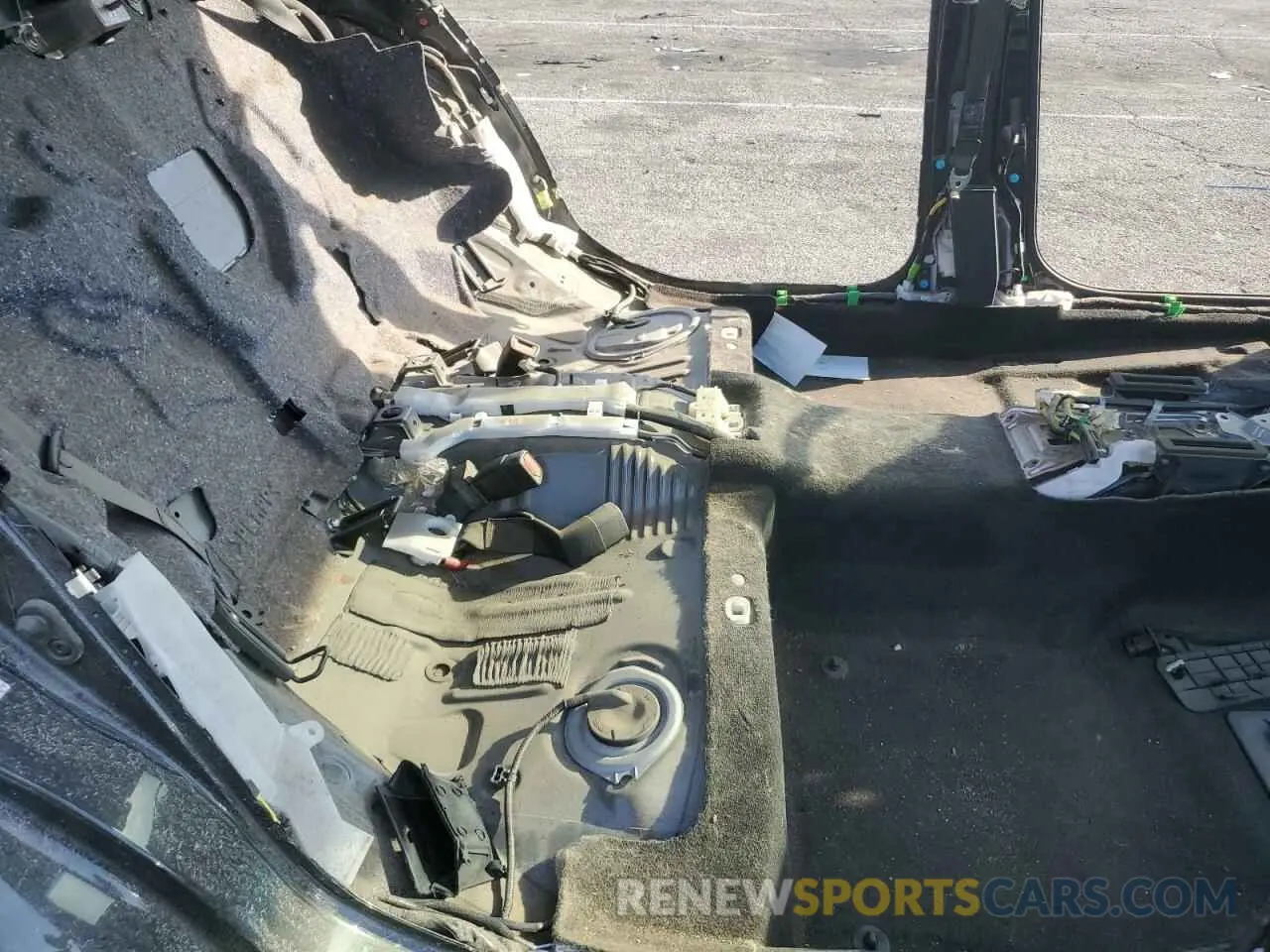 10 Photograph of a damaged car JTHF51FF5P5018003 LEXUS LS500 2023