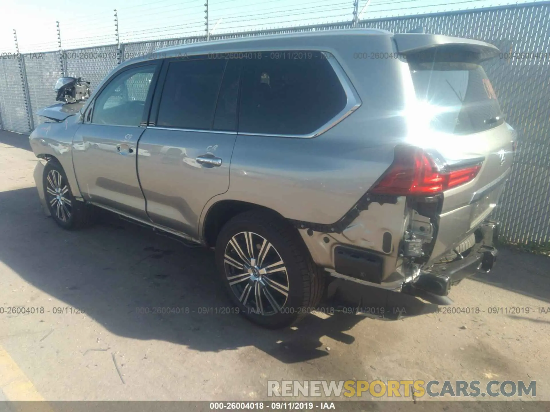3 Photograph of a damaged car JTJHY7AX3K4304495 LEXUS LX 2019
