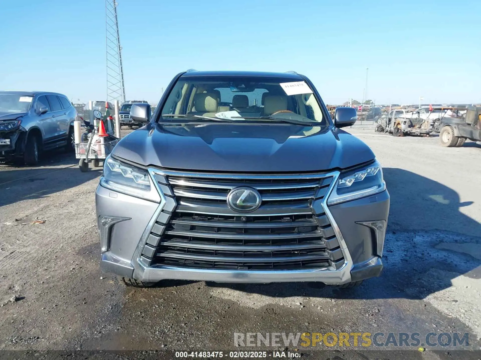 12 Photograph of a damaged car JTJHY7AX2K4285065 LEXUS LX 570 2019