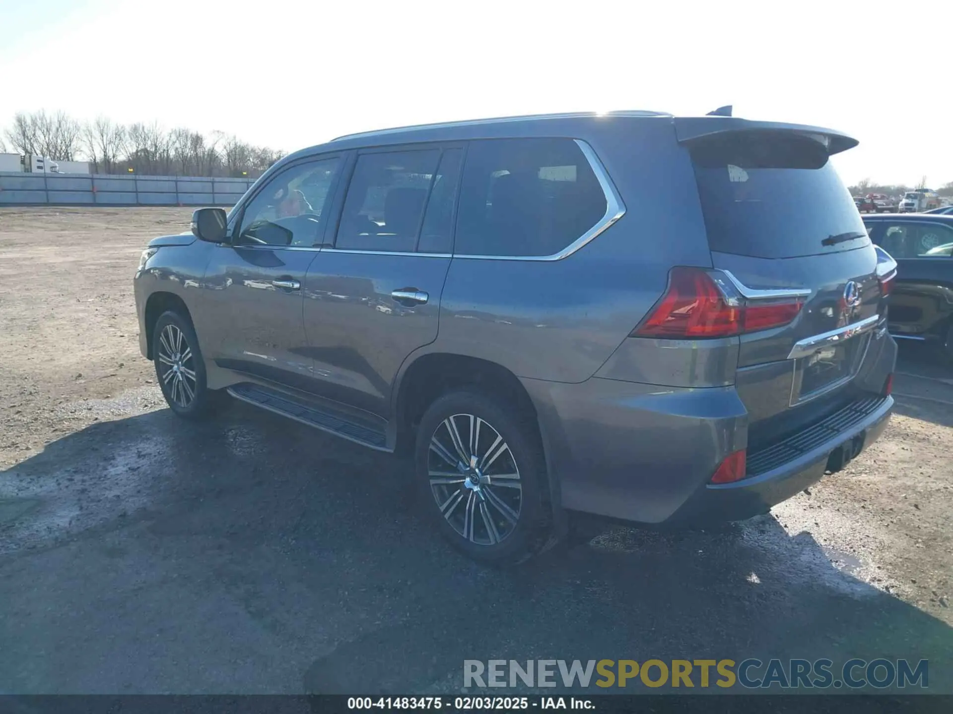 3 Photograph of a damaged car JTJHY7AX2K4285065 LEXUS LX 570 2019