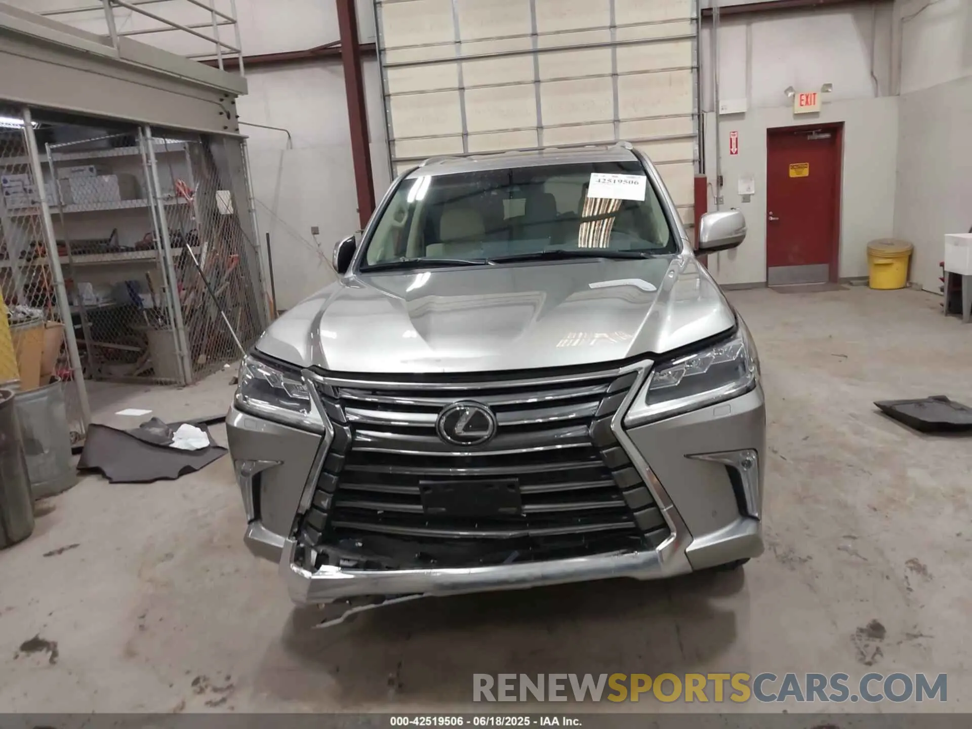 12 Photograph of a damaged car JTJFY7AX6L4317668 LEXUS LX 570 2020