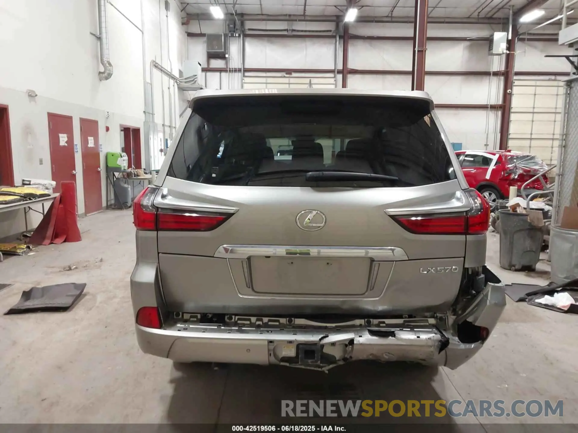 16 Photograph of a damaged car JTJFY7AX6L4317668 LEXUS LX 570 2020