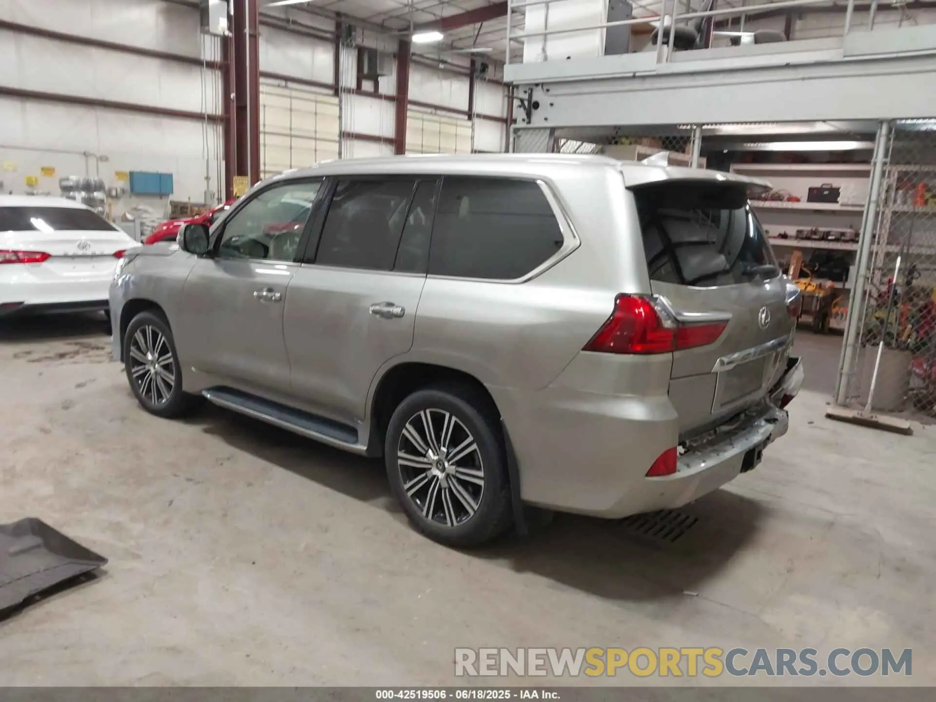 3 Photograph of a damaged car JTJFY7AX6L4317668 LEXUS LX 570 2020
