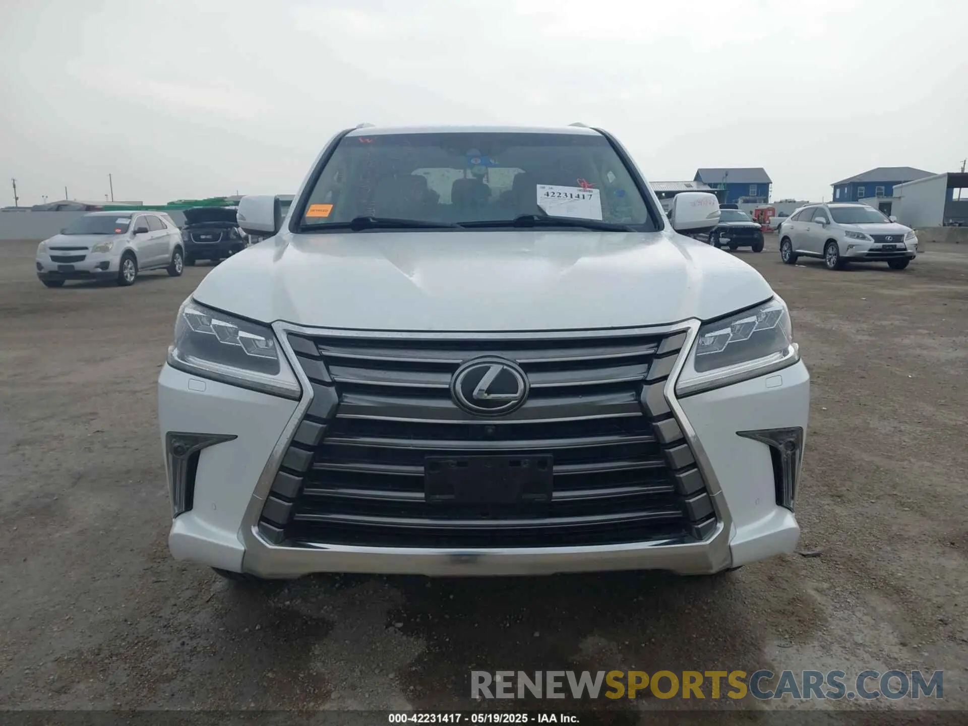 12 Photograph of a damaged car JTJDY7AX1M4333558 LEXUS LX 570 2021