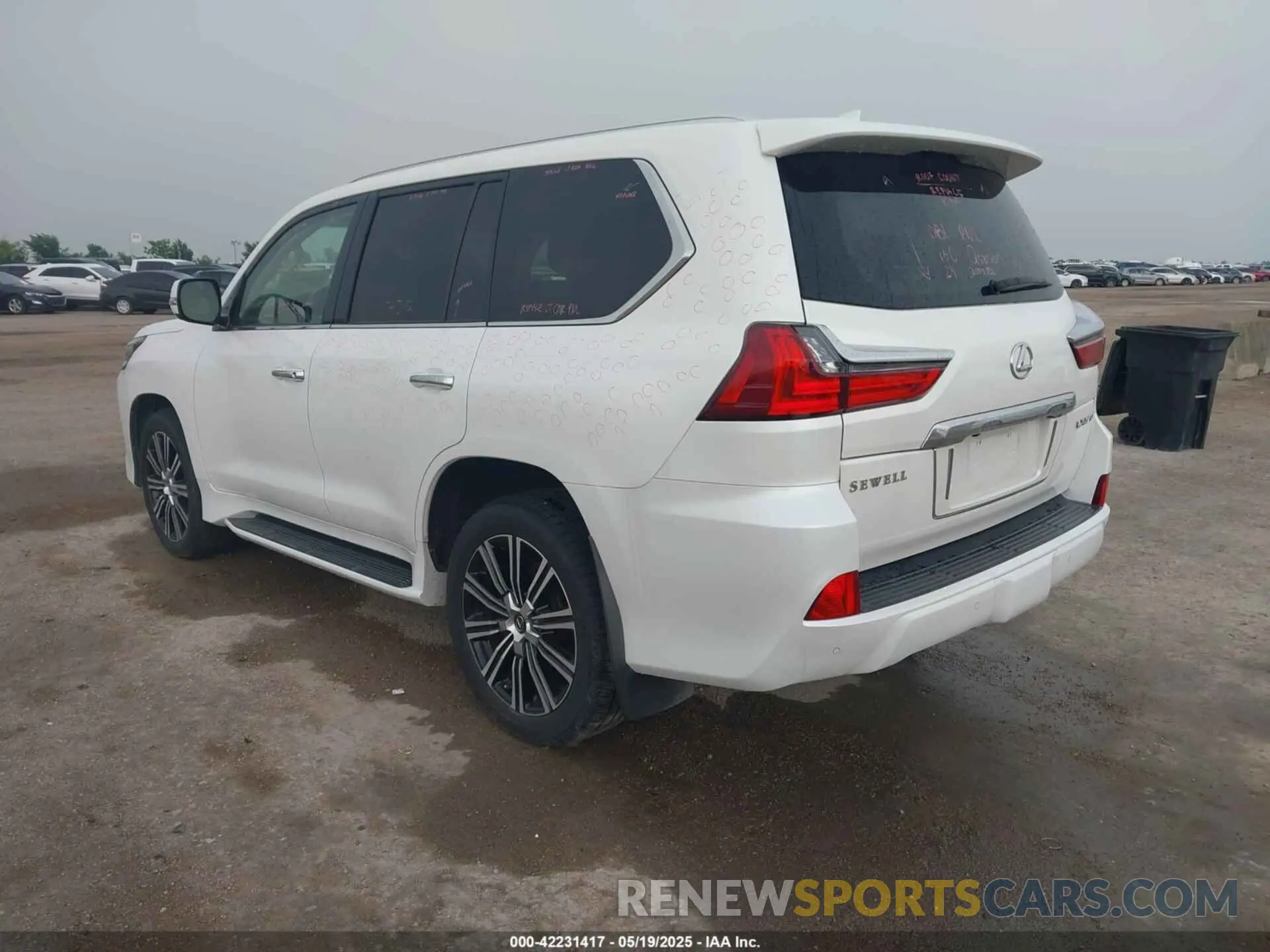 3 Photograph of a damaged car JTJDY7AX1M4333558 LEXUS LX 570 2021
