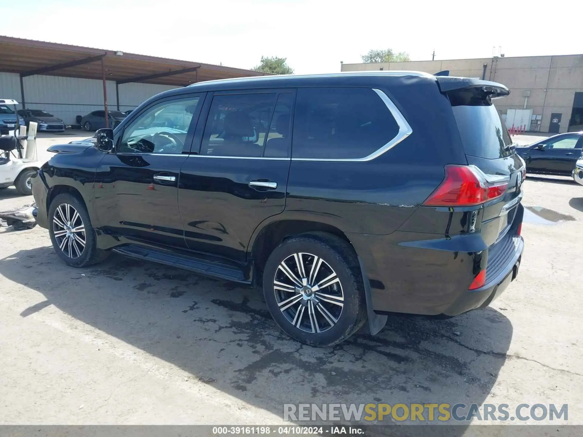 3 Photograph of a damaged car JTJDY7AXXM4338550 LEXUS LX 570 2021