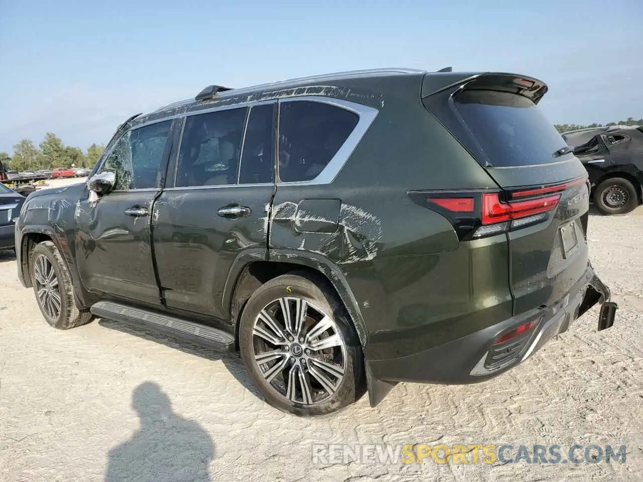 2 Photograph of a damaged car JTJGB7CX0P4030724 LEXUS LX 600 BAS 2023