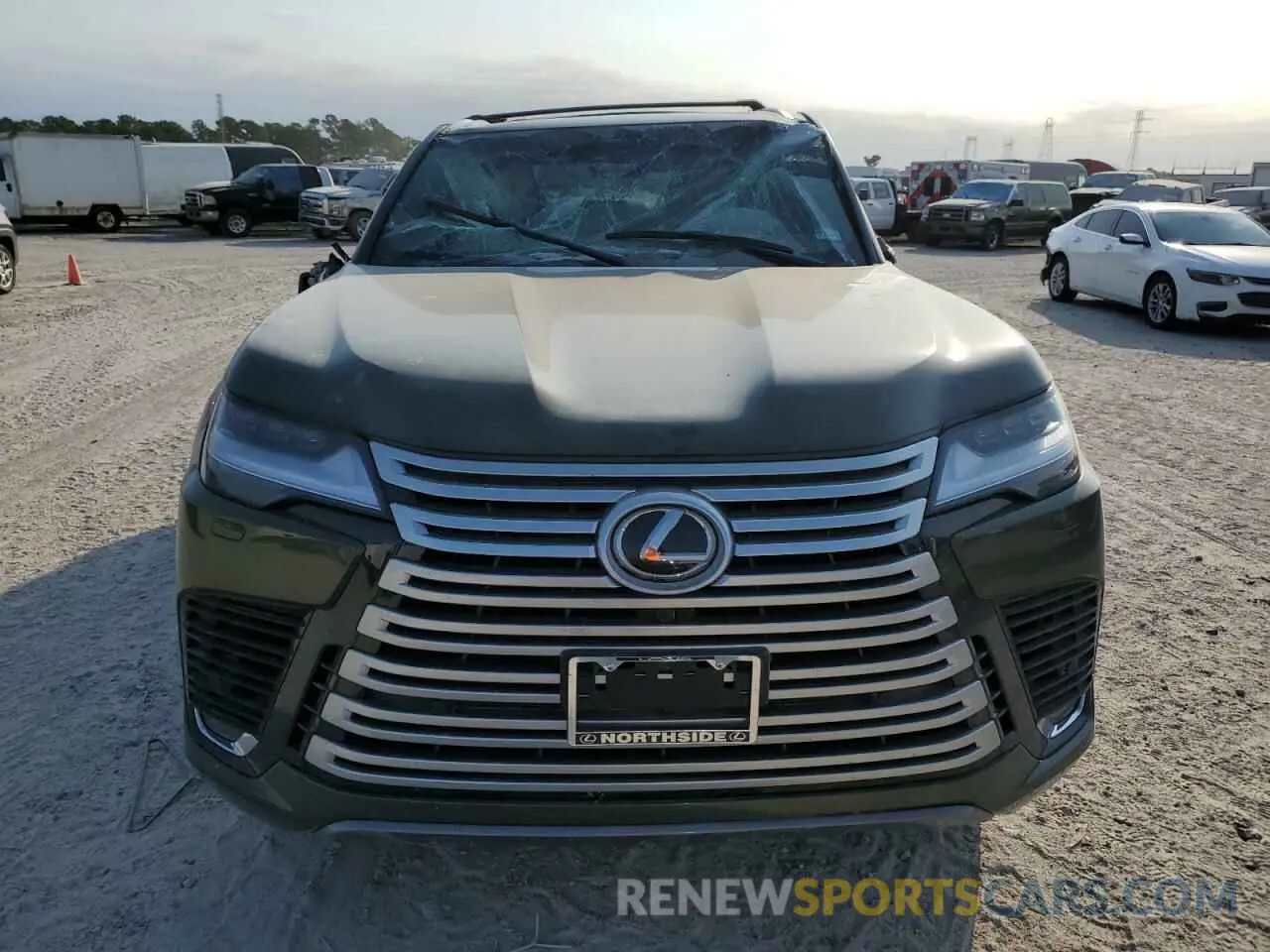 5 Photograph of a damaged car JTJGB7CX0P4030724 LEXUS LX 600 BAS 2023