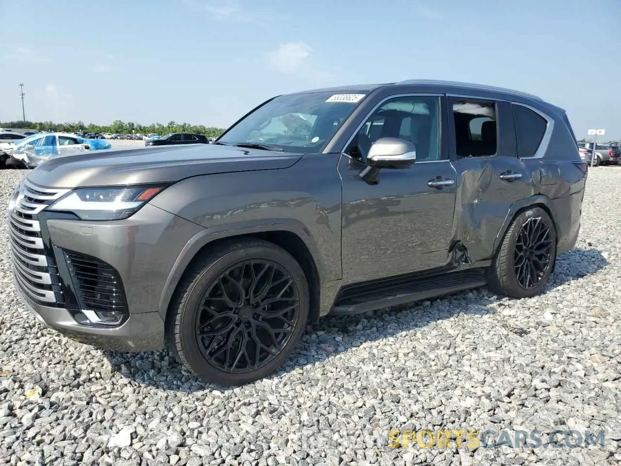 1 Photograph of a damaged car JTJGB7CX5P4016267 LEXUS LX 600 BAS 2023