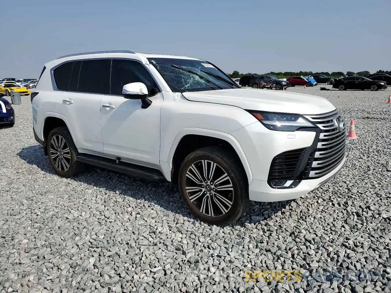4 Photograph of a damaged car JTJGB7CX8P4033189 LEXUS LX 600 BAS 2023