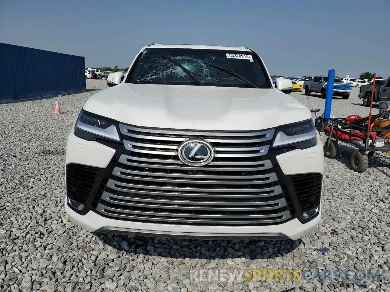 5 Photograph of a damaged car JTJGB7CX8P4033189 LEXUS LX 600 BAS 2023