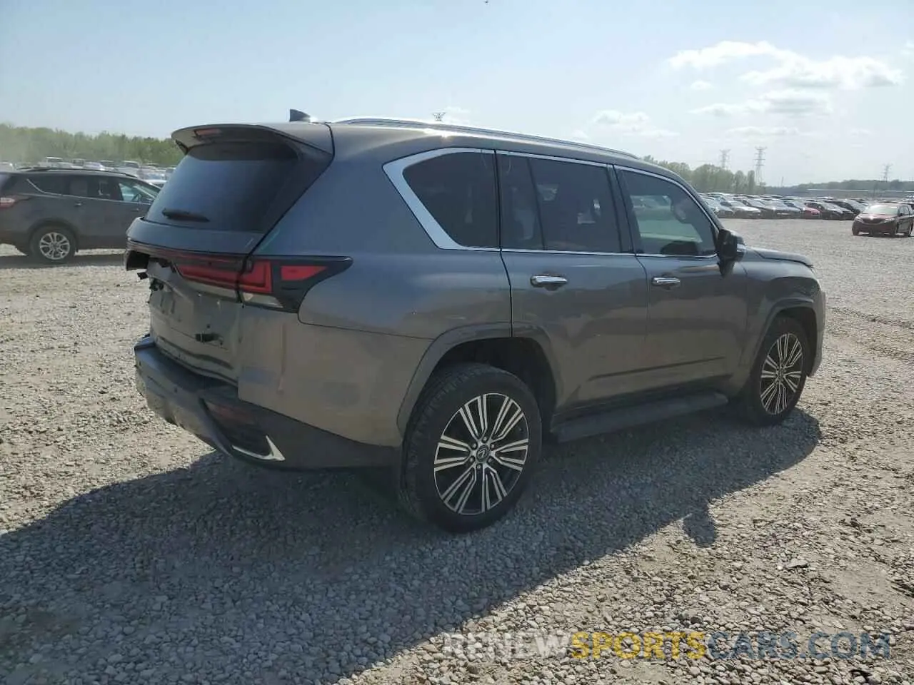 3 Photograph of a damaged car JTJGB7CXXP4033520 LEXUS LX 600 BAS 2023
