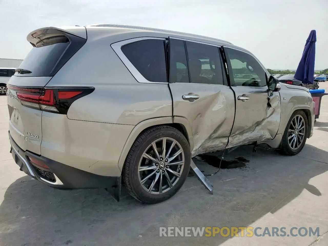 3 Photograph of a damaged car JTJMB7CX3P4031126 LEXUS LX 600 BAS 2023