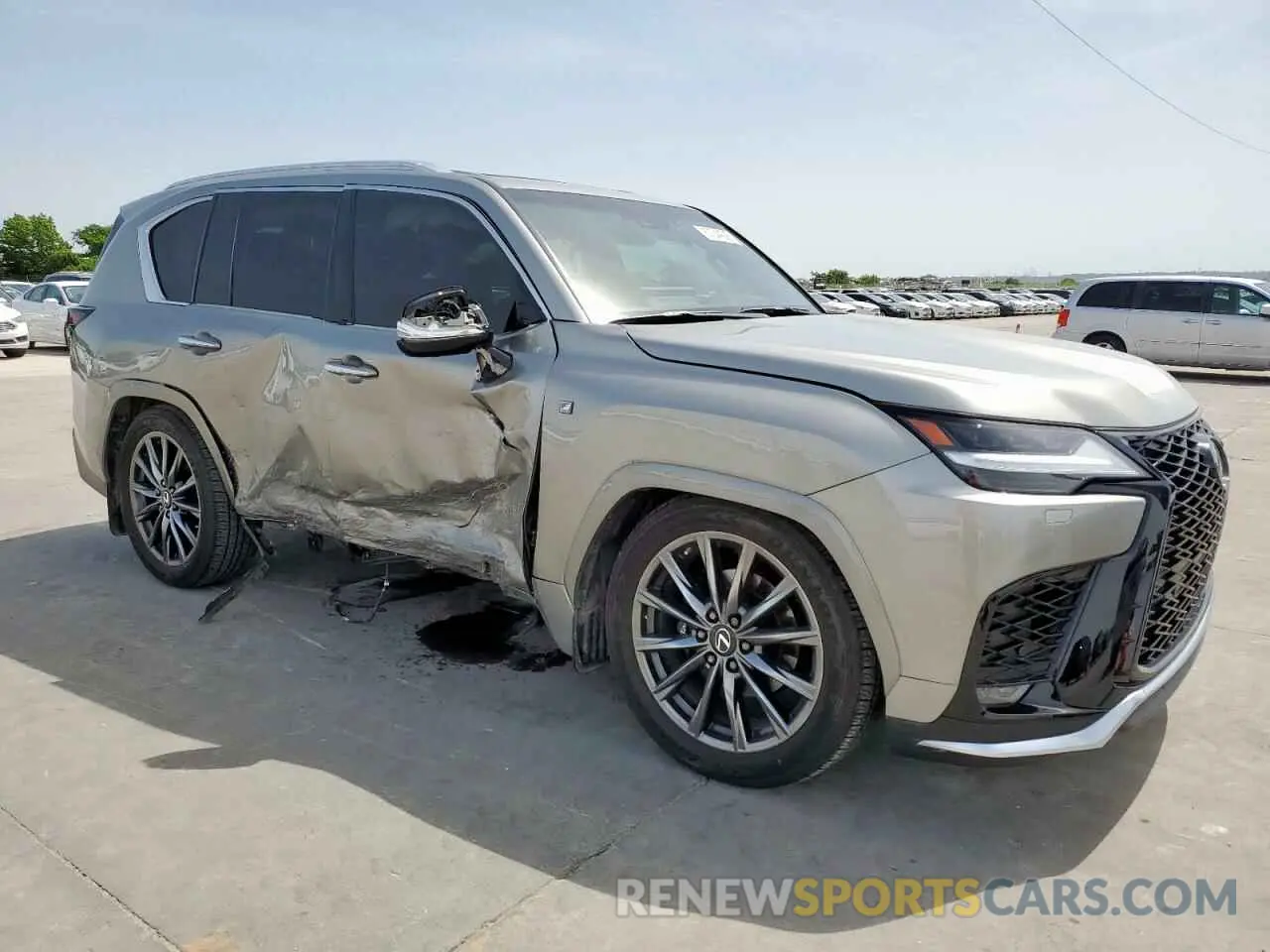 4 Photograph of a damaged car JTJMB7CX3P4031126 LEXUS LX 600 BAS 2023