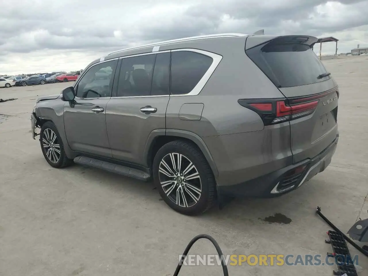 2 Photograph of a damaged car JTJGB7CX2R4052260 LEXUS LX 600 BAS 2024