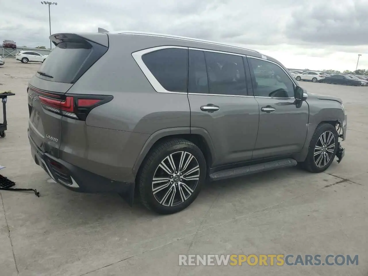 3 Photograph of a damaged car JTJGB7CX2R4052260 LEXUS LX 600 BAS 2024