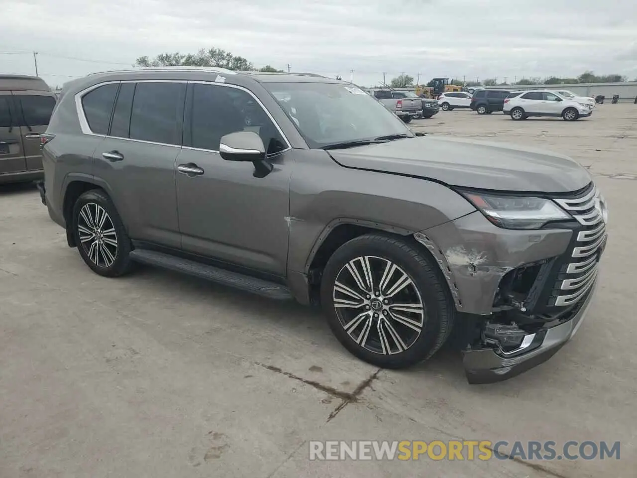 4 Photograph of a damaged car JTJGB7CX2R4052260 LEXUS LX 600 BAS 2024