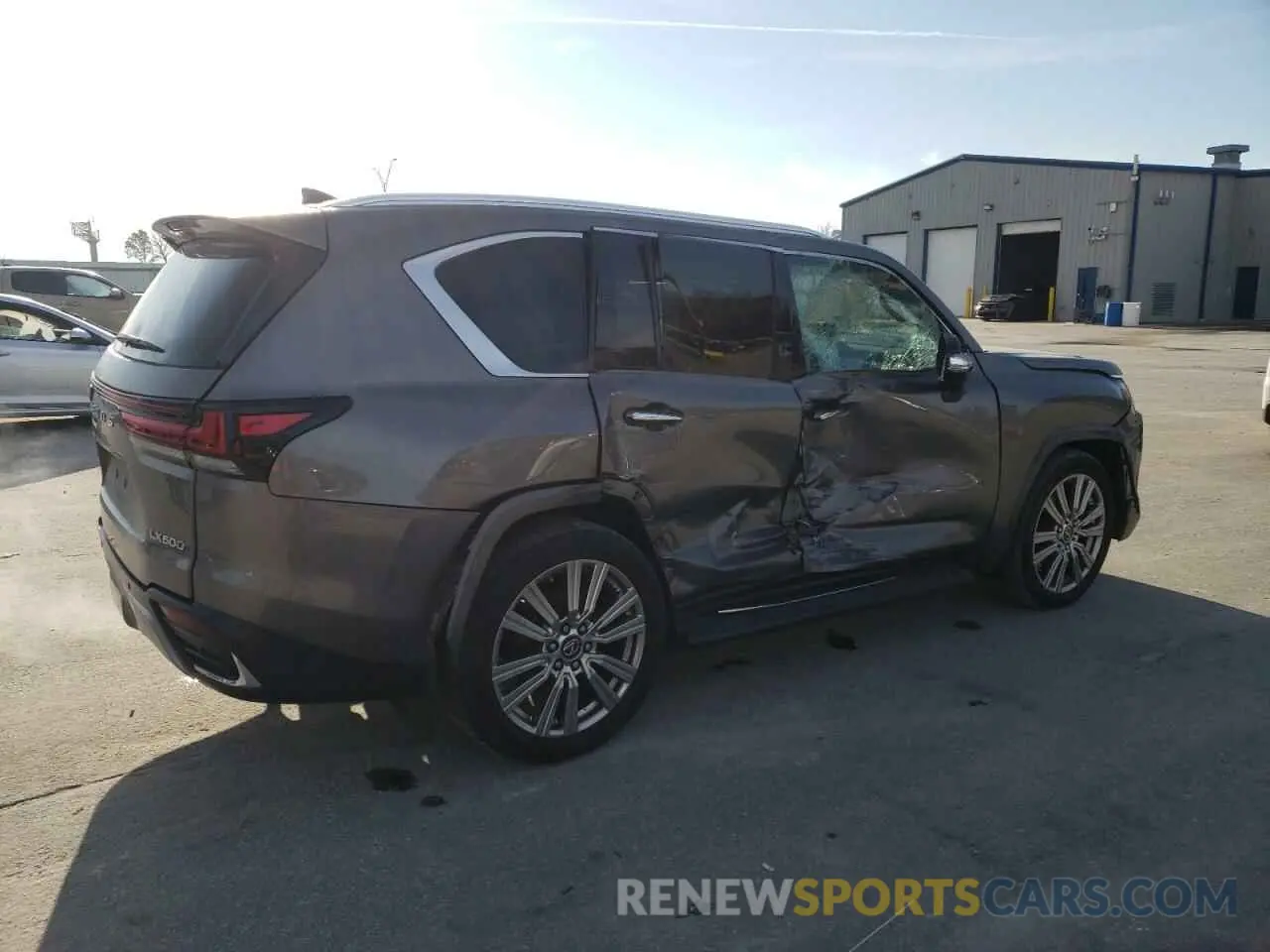 3 Photograph of a damaged car JTJLBACX2P4030493 LEXUS LX 600 ULT 2023