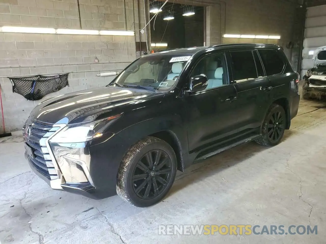 1 Photograph of a damaged car JTJHY7AX0K4292290 LEXUS LX570 2019