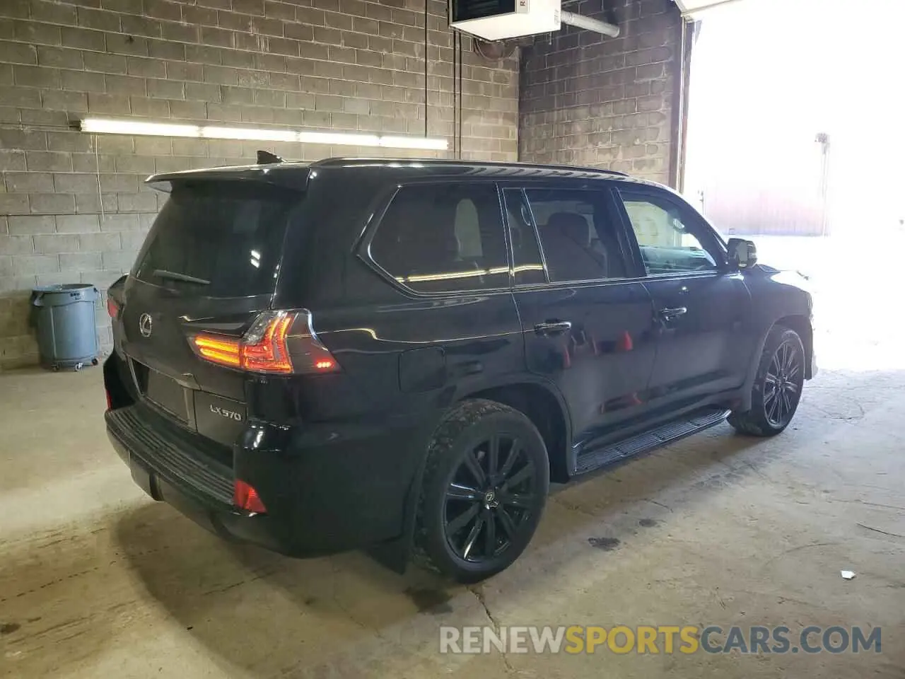 3 Photograph of a damaged car JTJHY7AX0K4292290 LEXUS LX570 2019