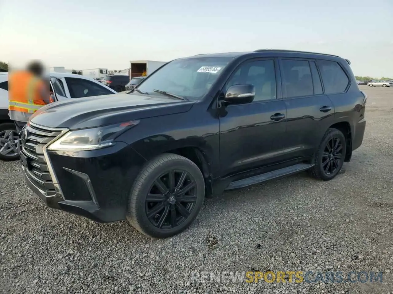 1 Photograph of a damaged car JTJHY7AX8K4298323 LEXUS LX570 2019