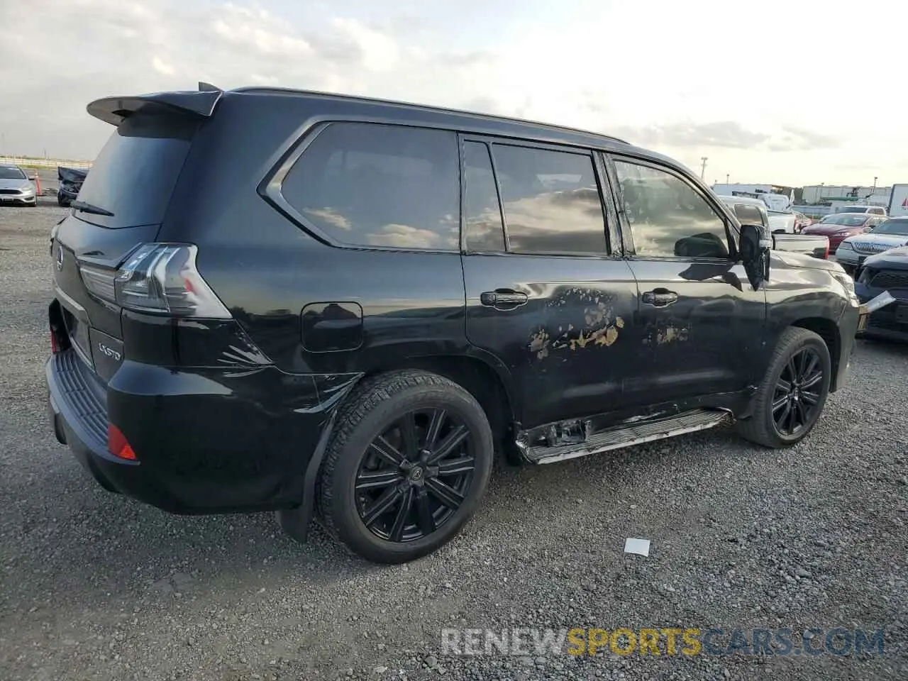 3 Photograph of a damaged car JTJHY7AX8K4298323 LEXUS LX570 2019