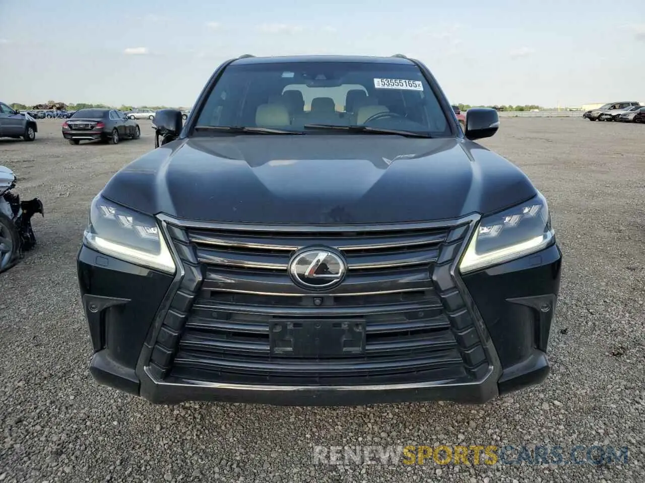 5 Photograph of a damaged car JTJHY7AX8K4298323 LEXUS LX570 2019