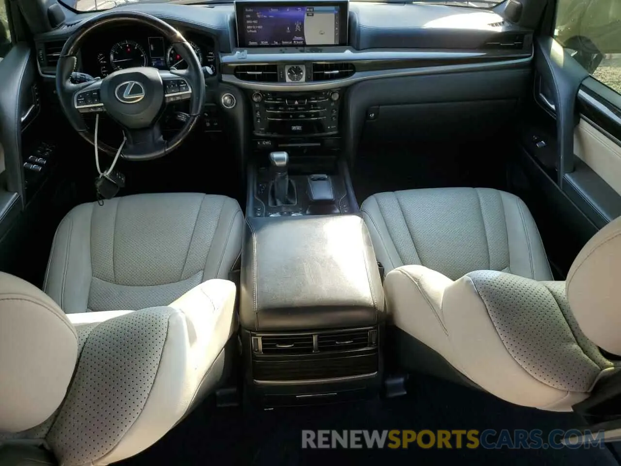 8 Photograph of a damaged car JTJHY7AX8K4298323 LEXUS LX570 2019