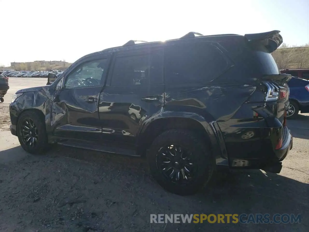 2 Photograph of a damaged car JTJHY7AXXK4287677 LEXUS LX570 2019