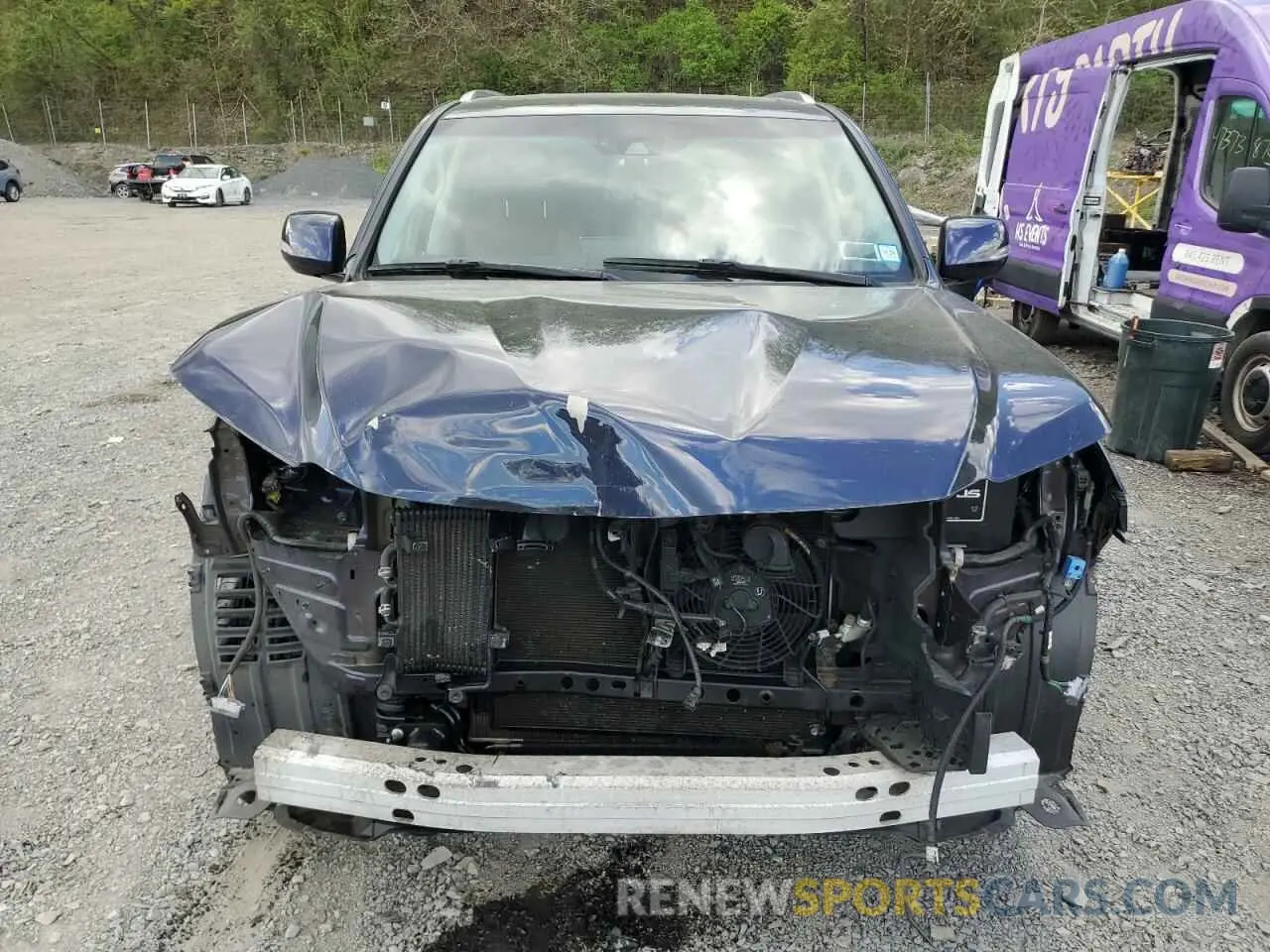 5 Photograph of a damaged car JTJHY7AXXK4291096 LEXUS LX570 2019