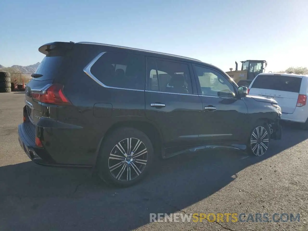 3 Photograph of a damaged car JTJDY7AX1L4332179 LEXUS LX570 2020