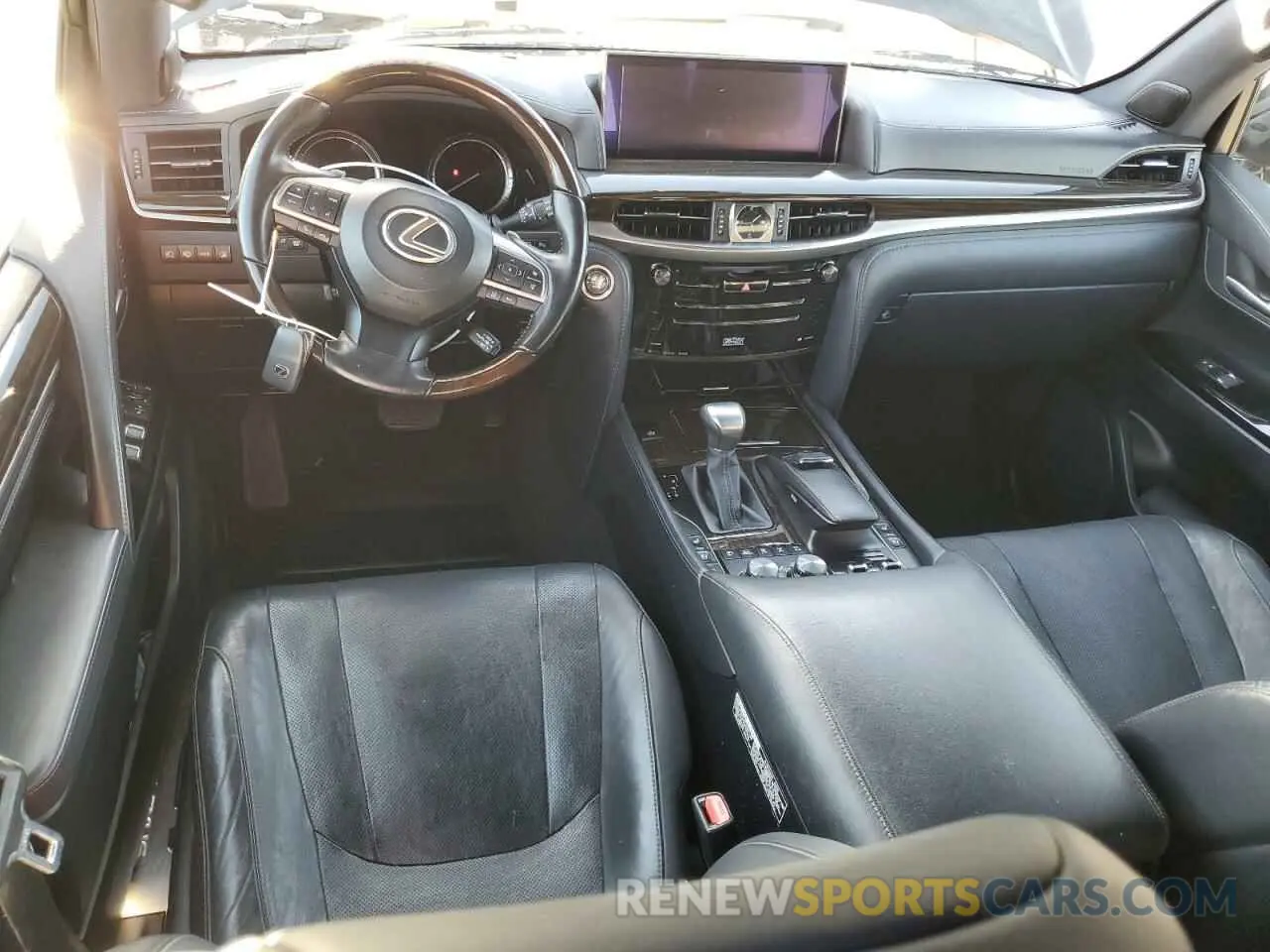 8 Photograph of a damaged car JTJDY7AX1L4332179 LEXUS LX570 2020