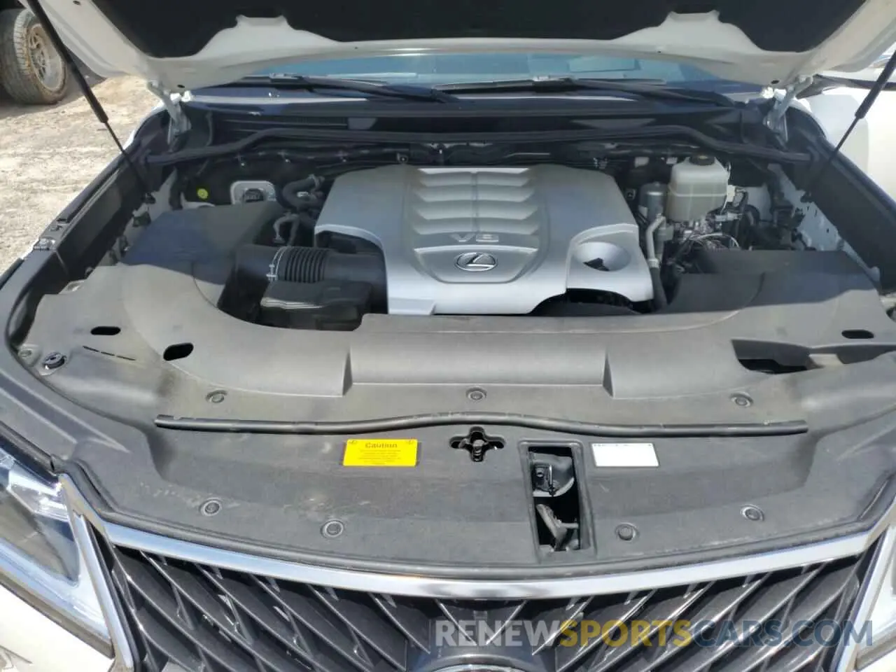 12 Photograph of a damaged car JTJDY7AX3L4320650 LEXUS LX570 2020