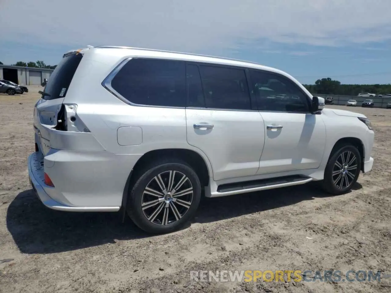 3 Photograph of a damaged car JTJDY7AX3L4320650 LEXUS LX570 2020