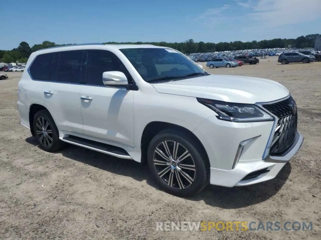 4 Photograph of a damaged car JTJDY7AX3L4320650 LEXUS LX570 2020