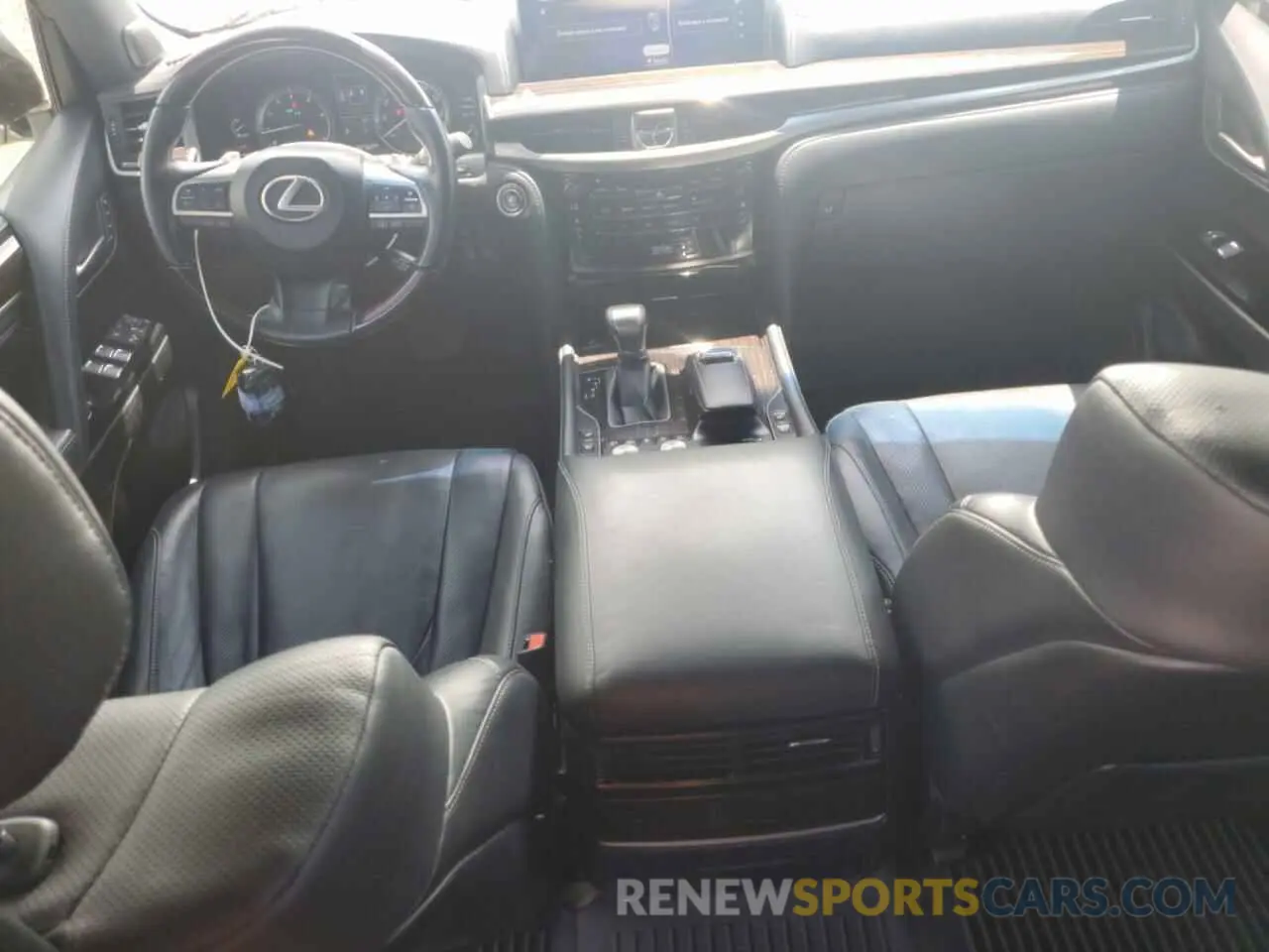 8 Photograph of a damaged car JTJDY7AX3L4320650 LEXUS LX570 2020