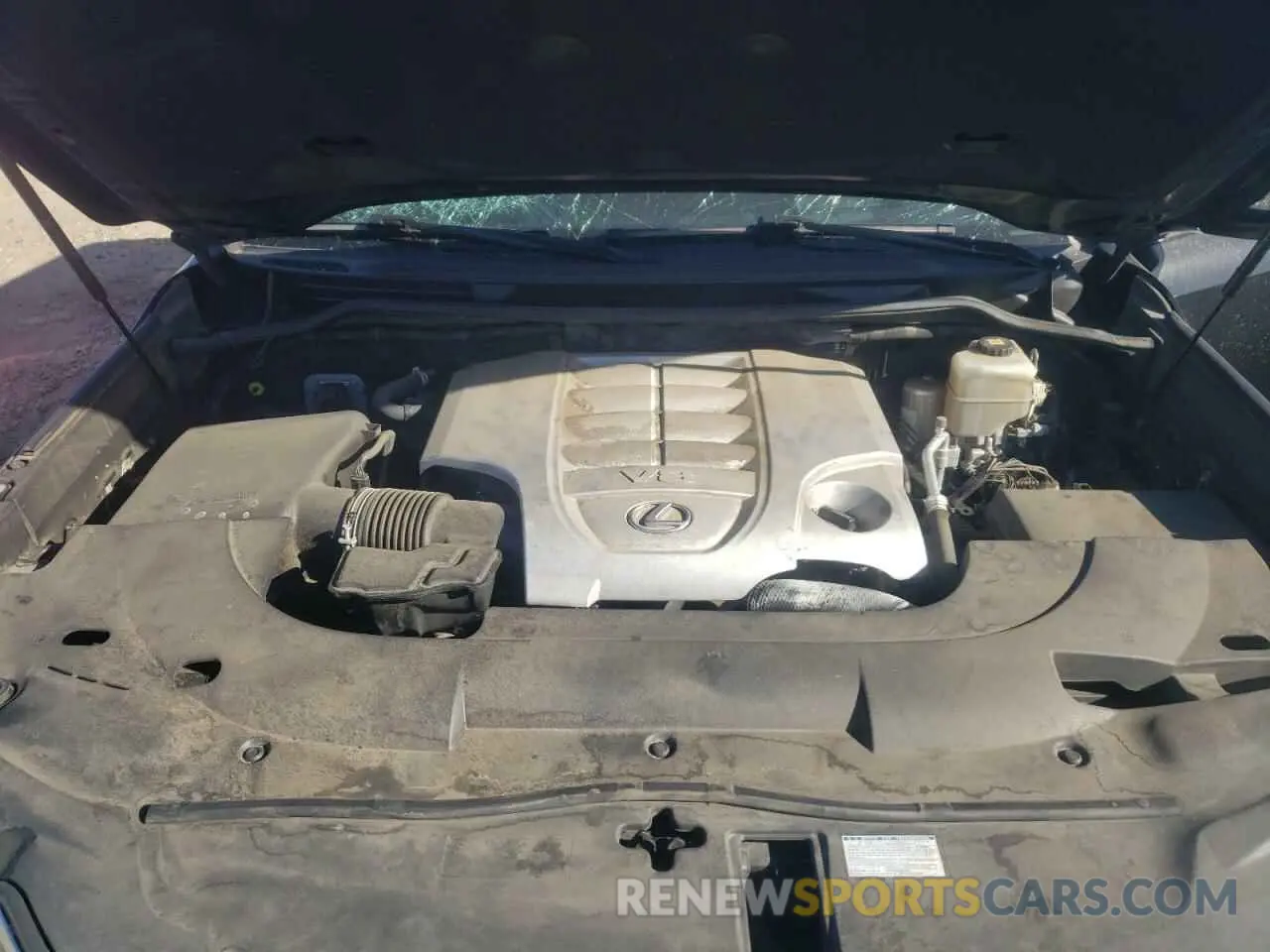 12 Photograph of a damaged car JTJDY7AX9L4332897 LEXUS LX570 2020