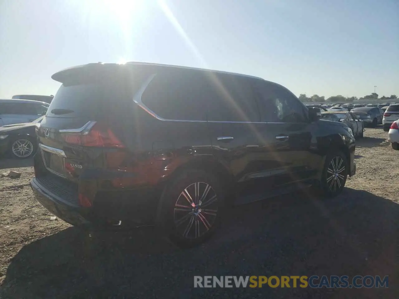 3 Photograph of a damaged car JTJDY7AX9L4332897 LEXUS LX570 2020